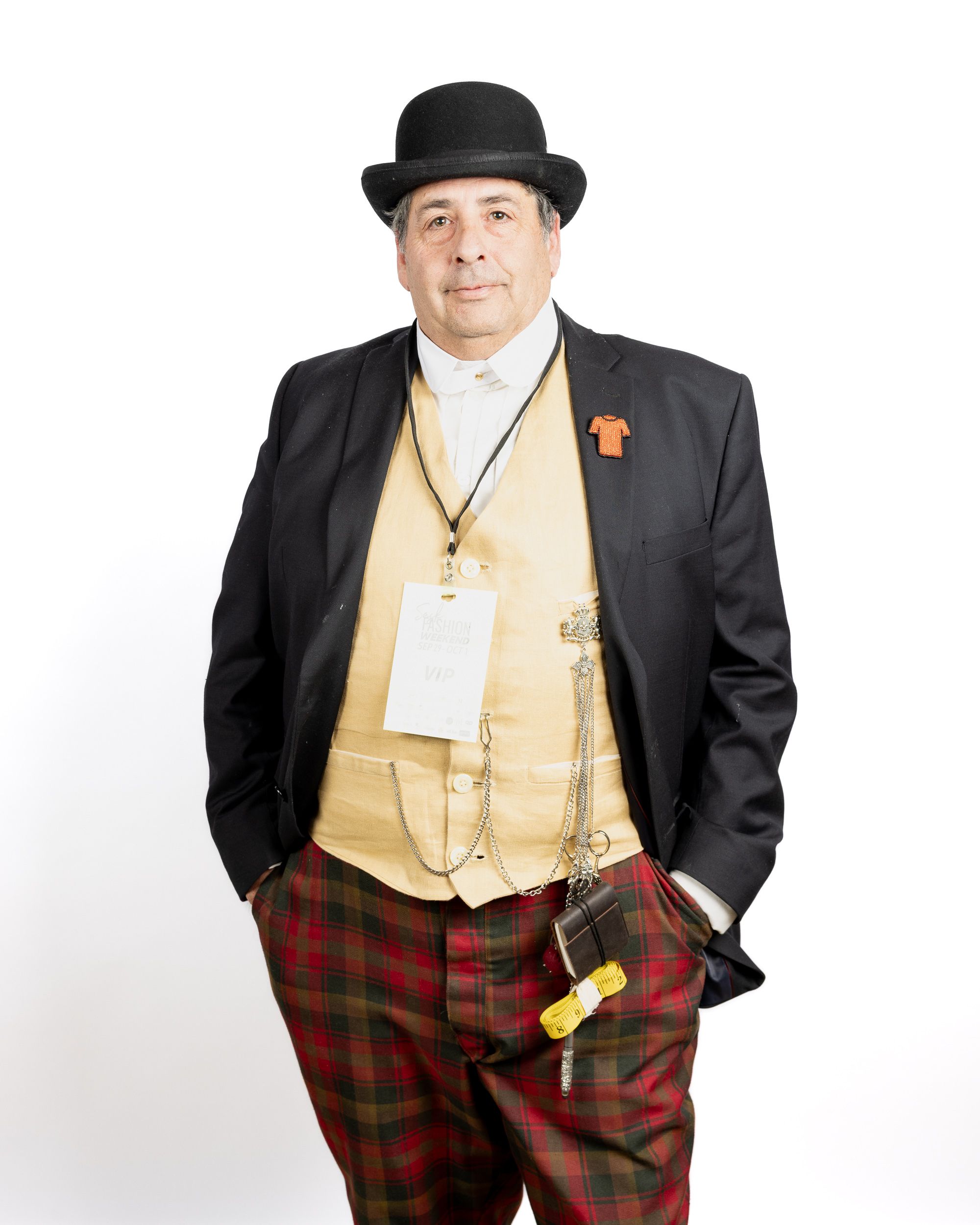 Model on the runway at Saskatchewan Fashion Week